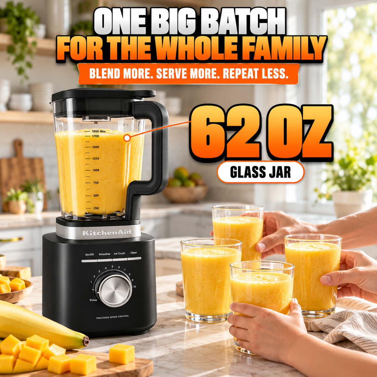 Livora Pure Power Glass Blender 6