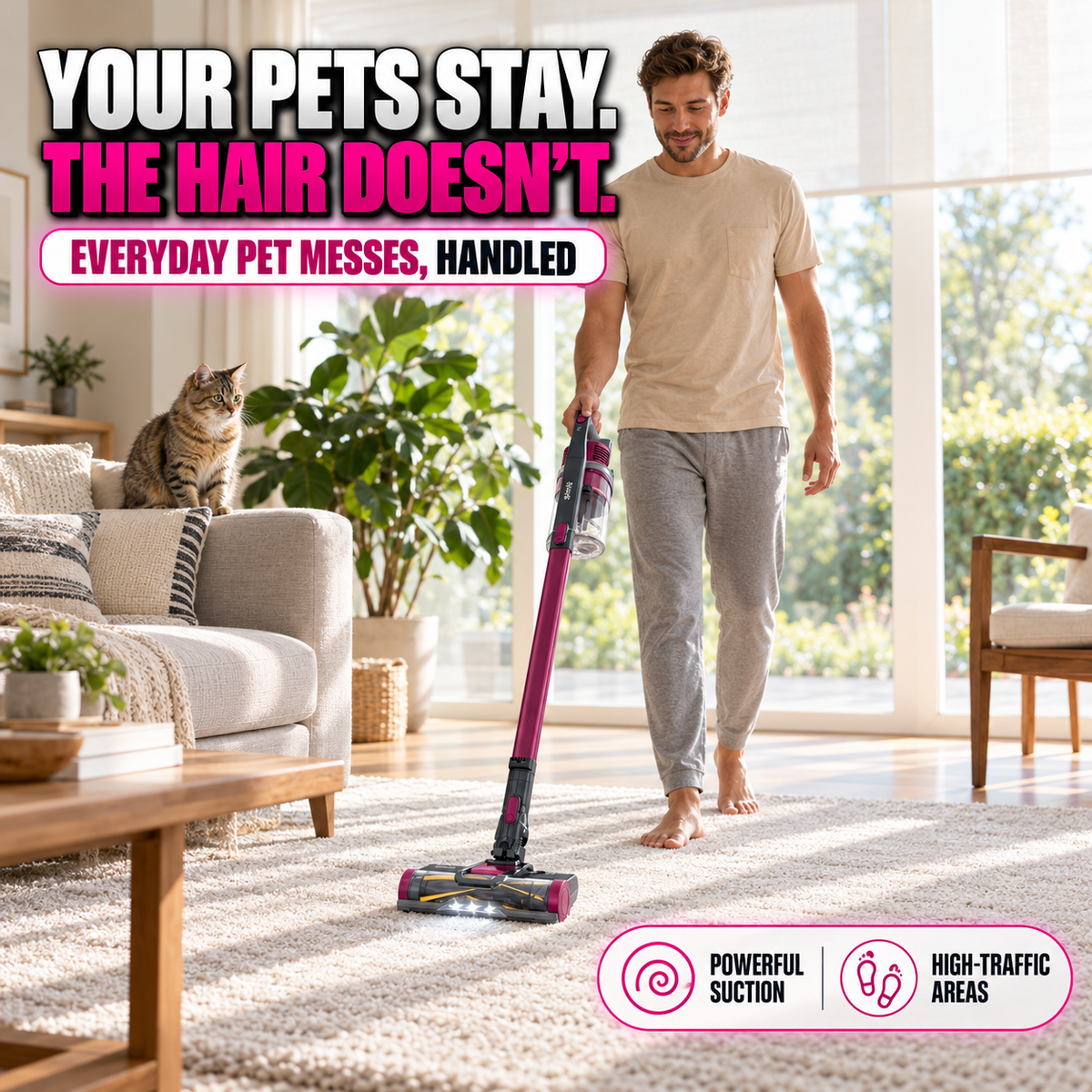 Pet Pro Rocket Cordless Vacuum