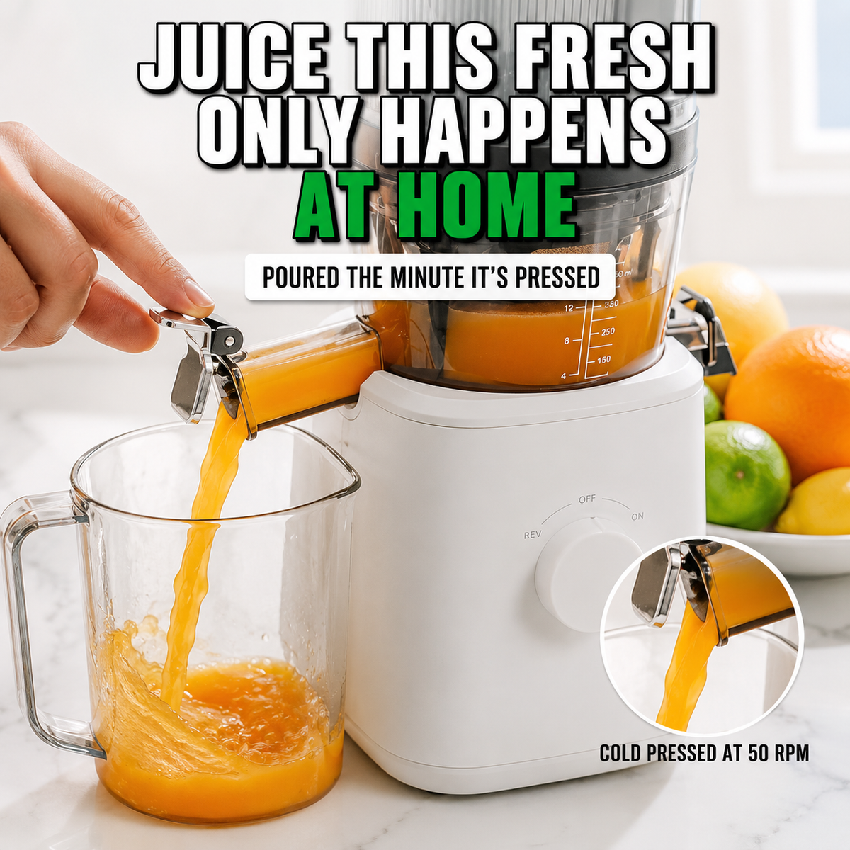 Livora H10 Cold Press Juicer