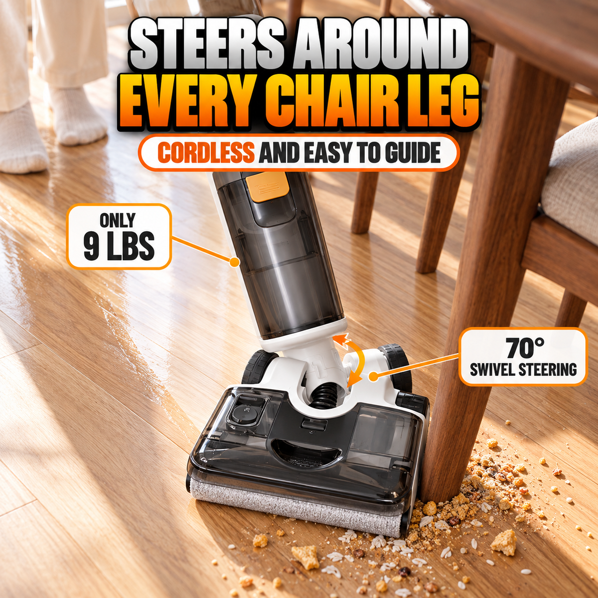 Livora 3-in-1 Wet & Dry Vacuum