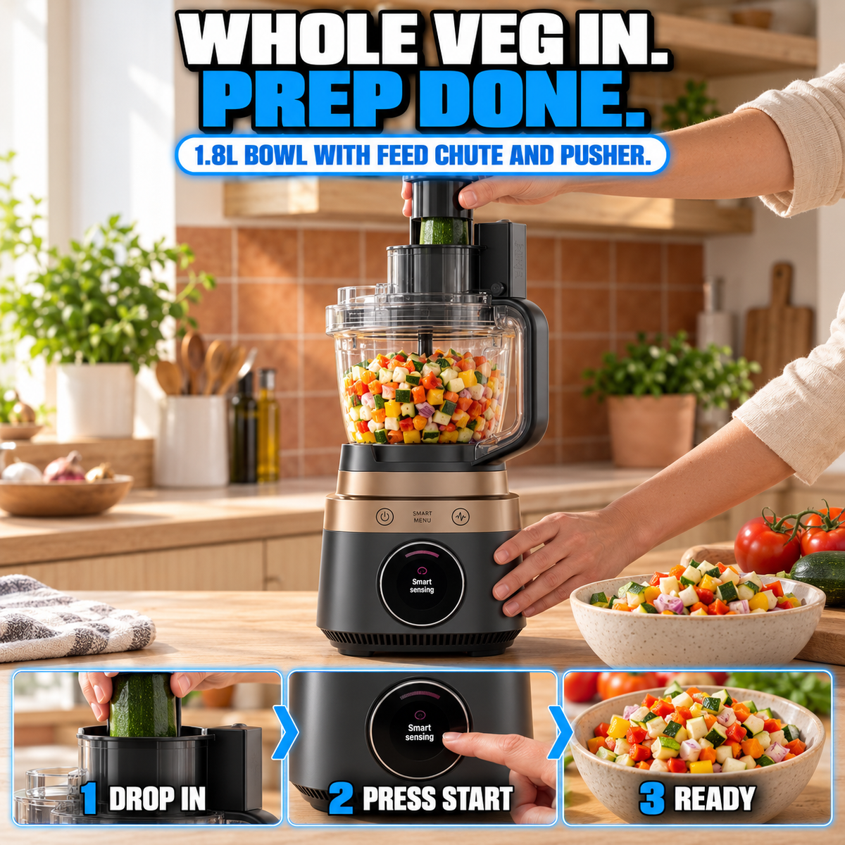 Livora CrushBOSS – 3-in-1