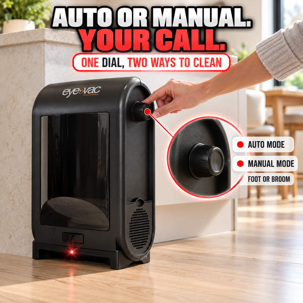 Sweep Vac Pro Touchless Vacuum
