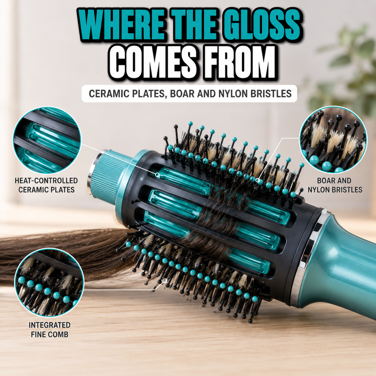 Livora Glossi Blow Dryer Brush