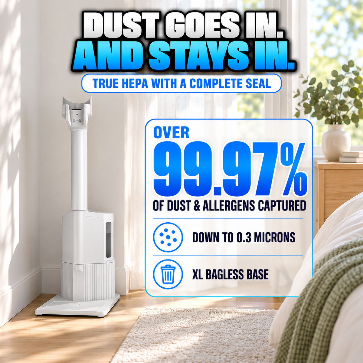 Detect 2-in-1 Clean & Empty