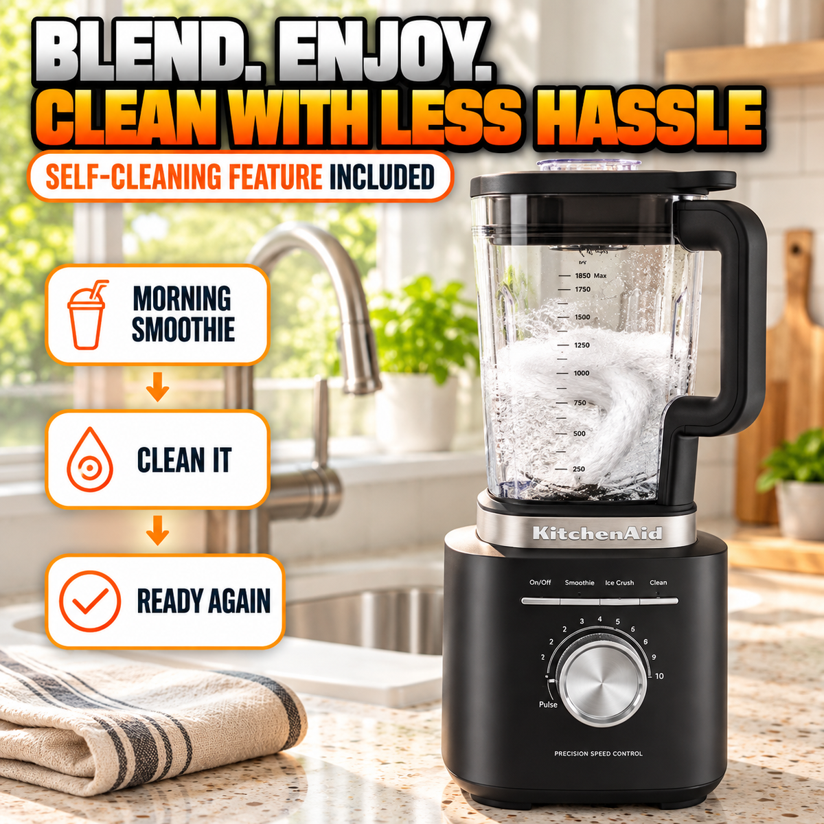 Livora Pure Power Glass Blender 3