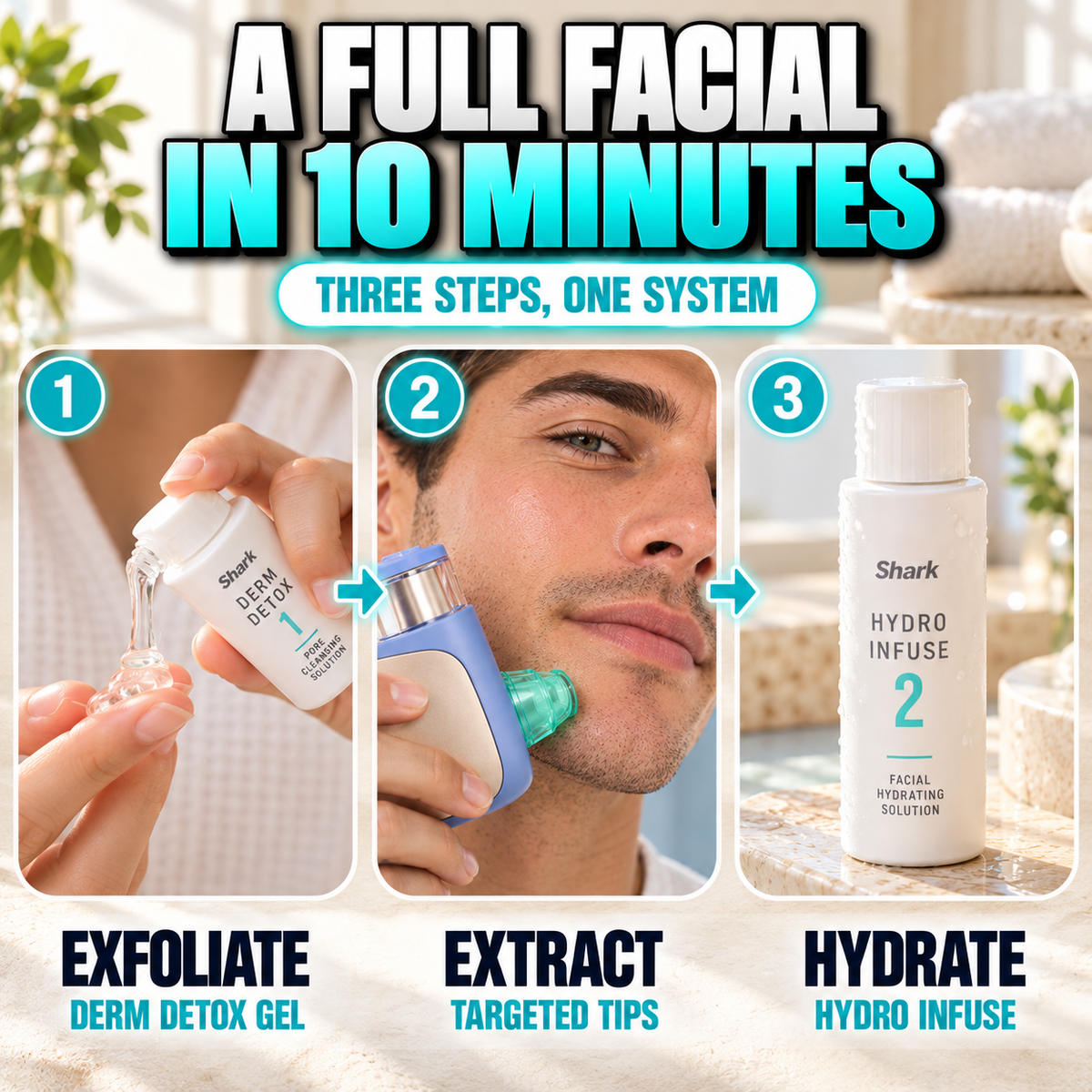 Shark FacialPro Glow FH310 – Spa
